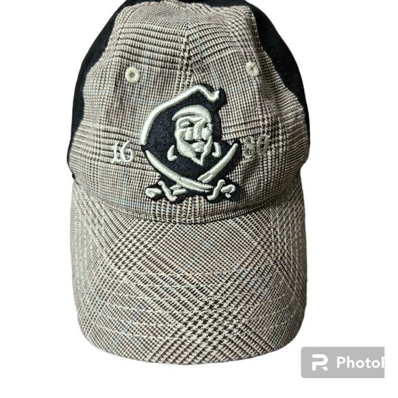 2 for $20  Captain Morgan Black Plaid Hat - Picture 1 of 9